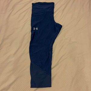 Under armour compression leggings 
Size large